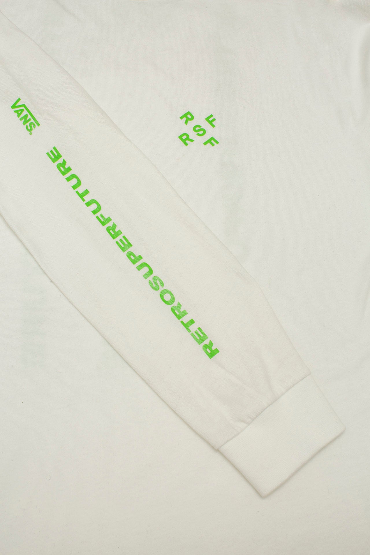 Long Sleeve Tee Lime VANS VAULT - Retrosuperfuture -