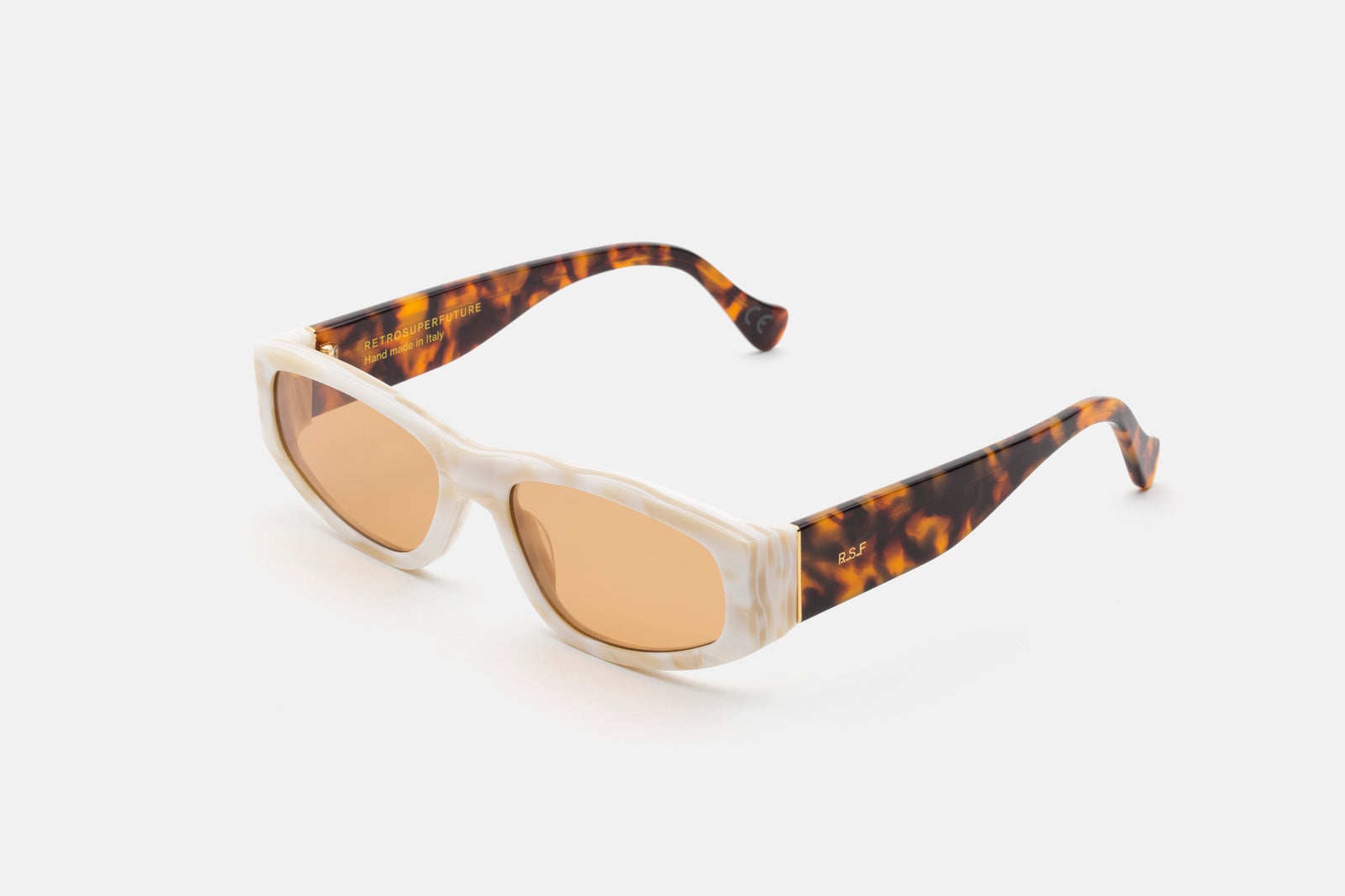 Neema White Shell Havana - Retrosuperfuture -