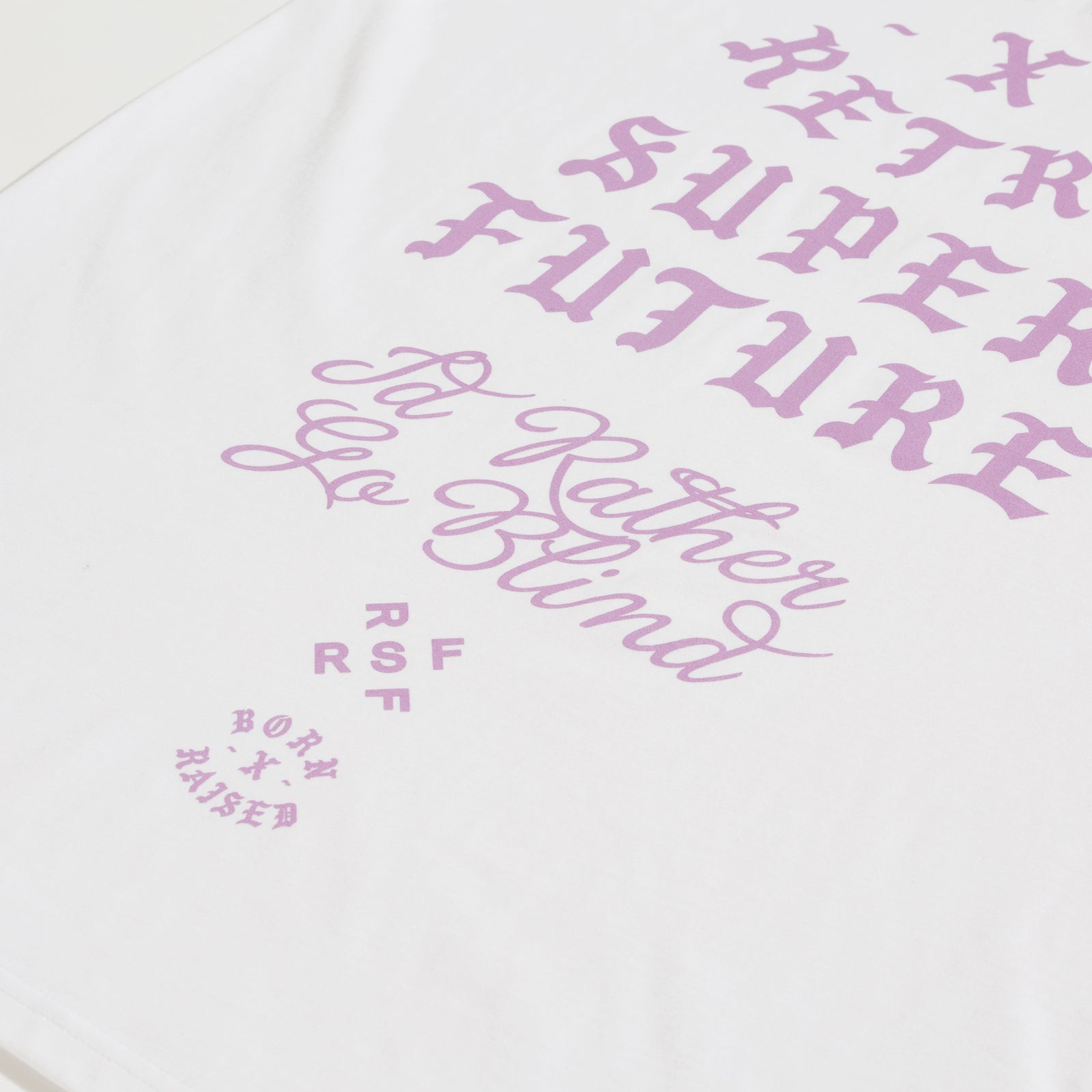White Tee BORN X RAISED - Retrosuperfuture -