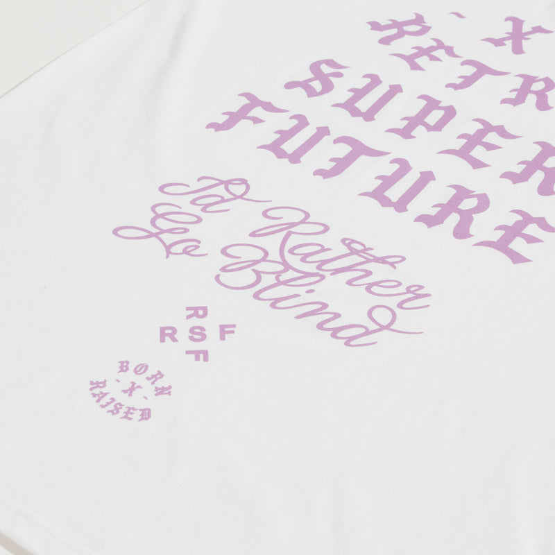 White Tee BORN X RAISED - Retrosuperfuture -