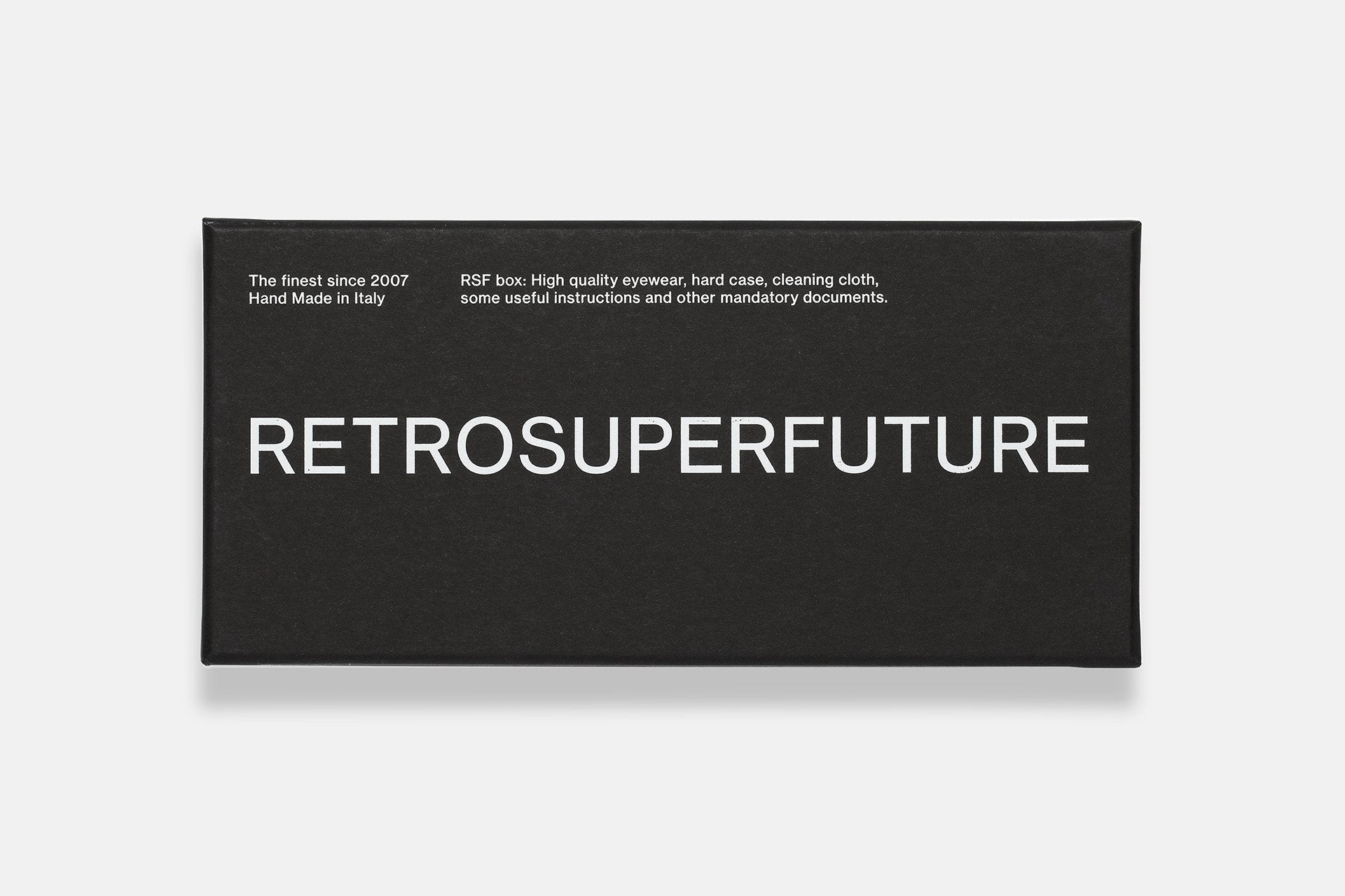 Retrosuperfuture SUPER model GIAGUARO Black Ivory， MIOR 並行輸入品-