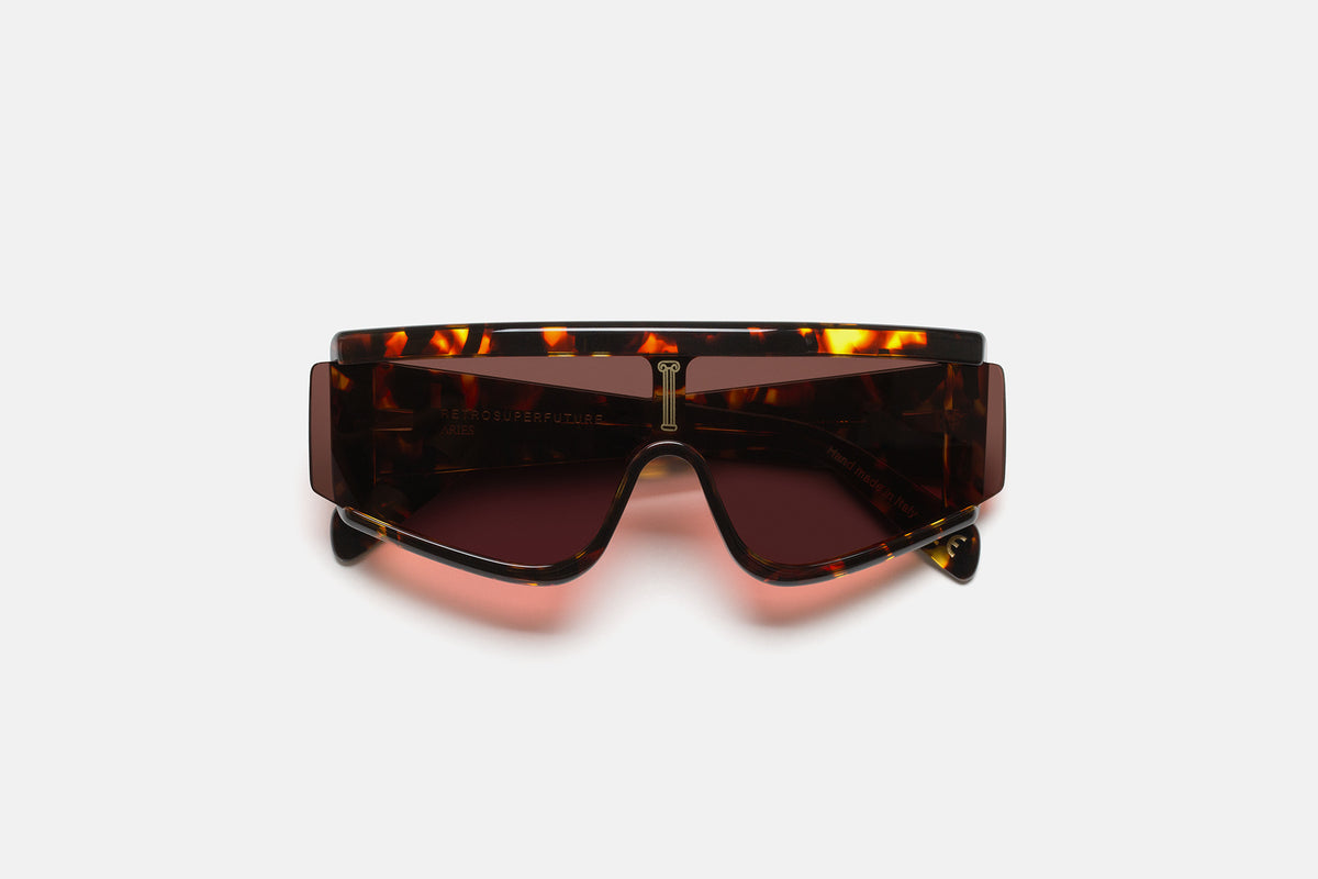 rara Crap® Eyewear | The Warp Zone Black Cherry Red Wraparound