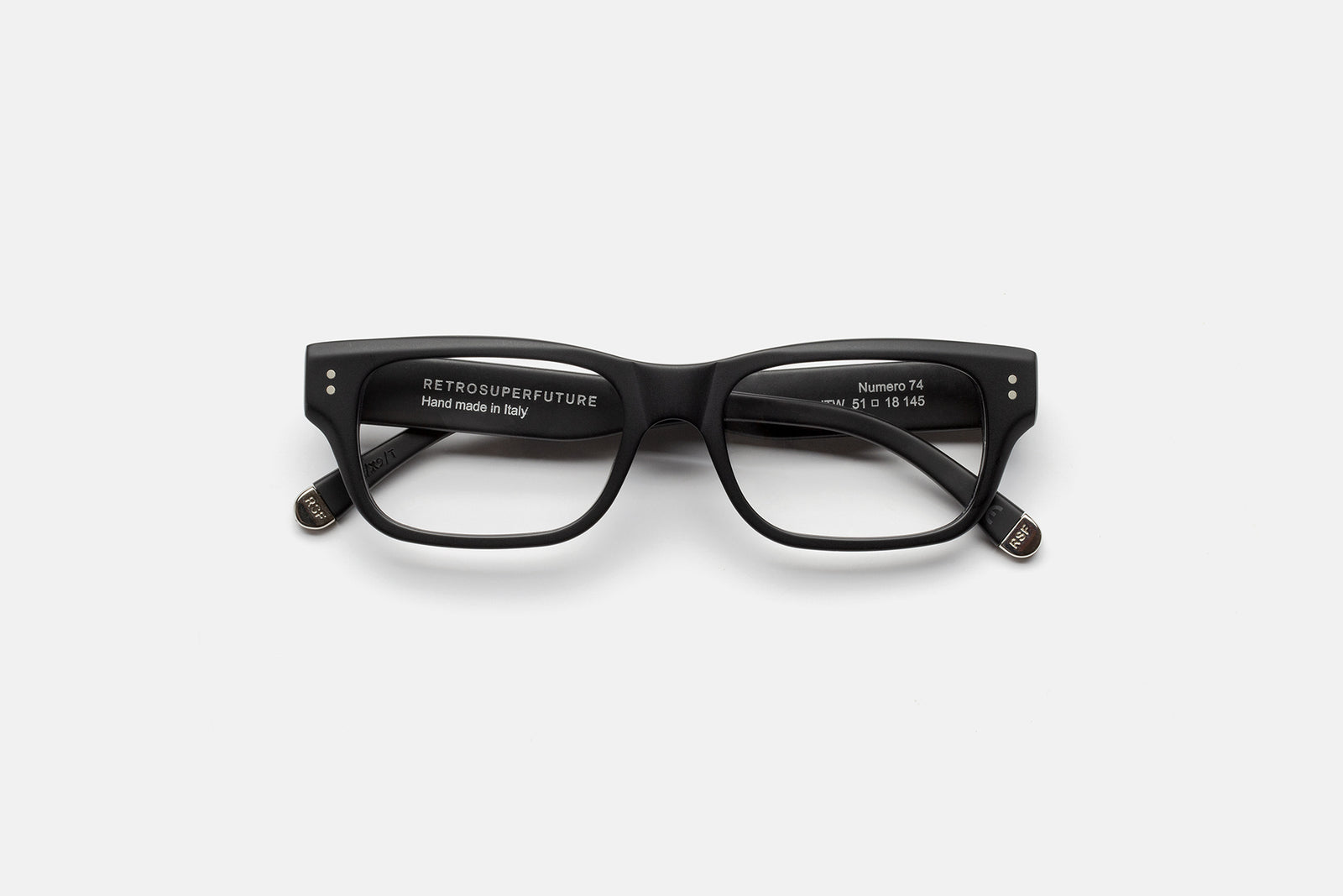 Numero 74 Nero Opaco - Retrosuperfuture -