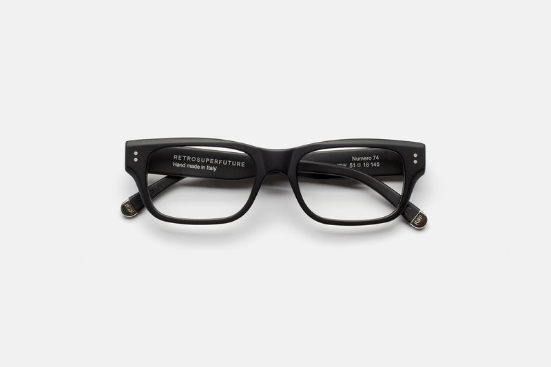 Numero 74 Nero Opaco - Retrosuperfuture -