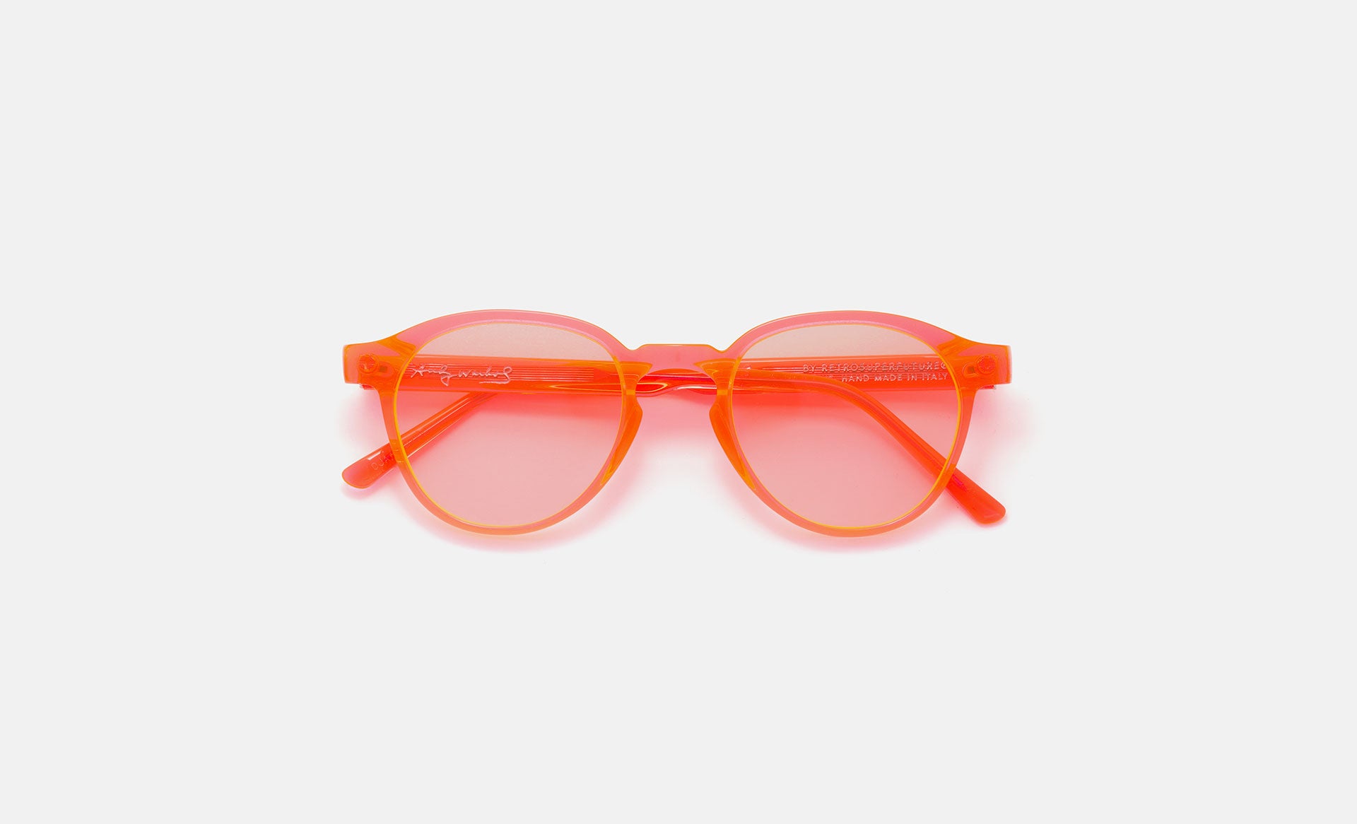 The Warhol Fluo Orange - Retrosuperfuture -