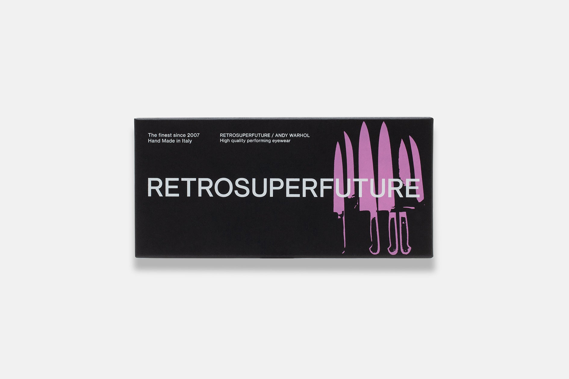 Andy Warhol IX Knives Burgundy - Retrosuperfuture -
