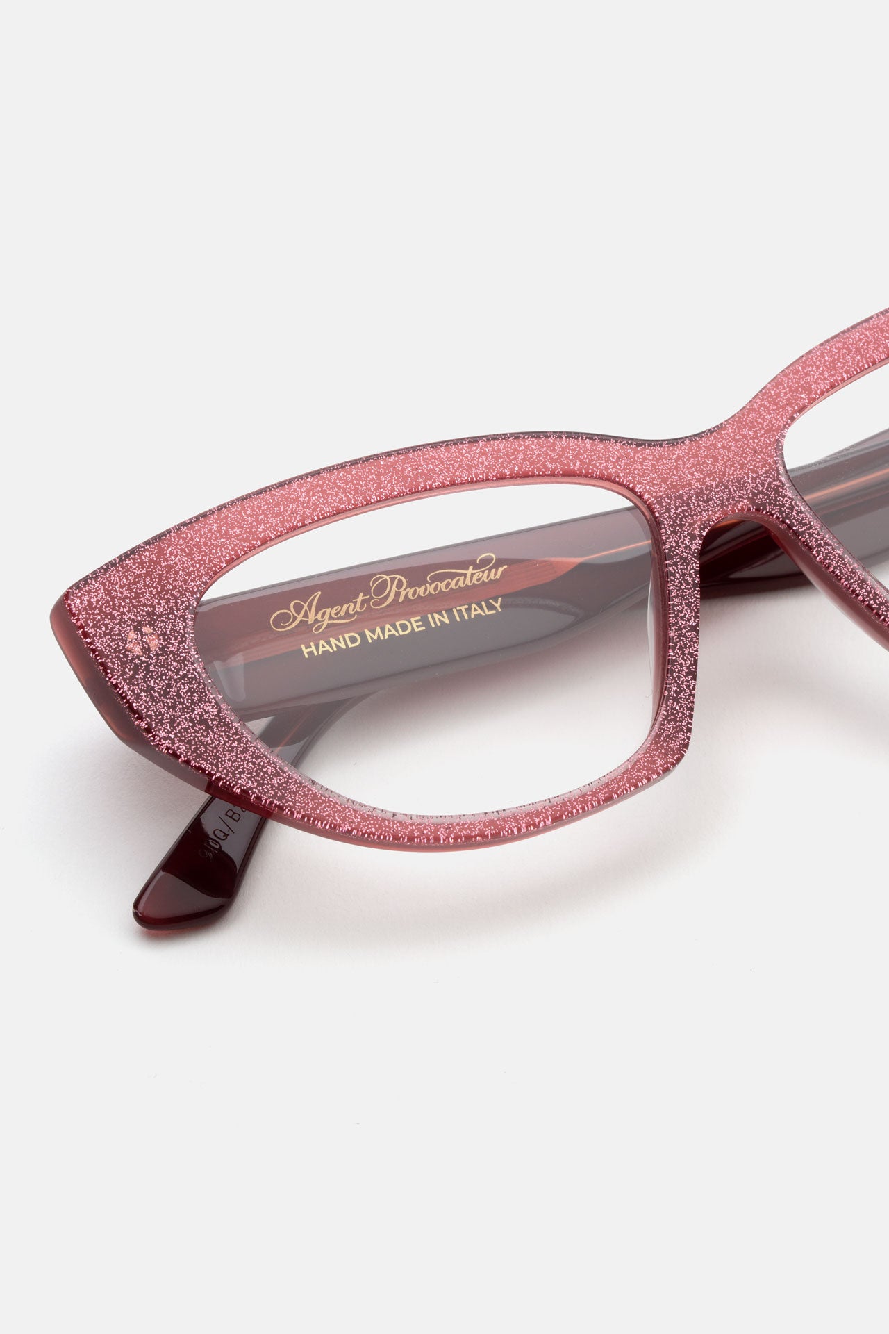 Kitti Op Dark Pink Glitter - Retrosuperfuture -