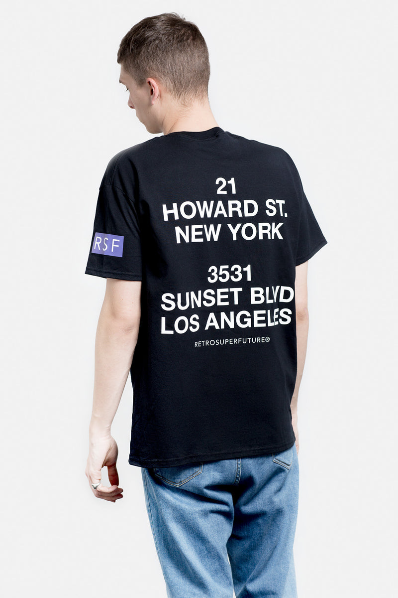 Rsf T Shirt Black - Retrosuperfuture -