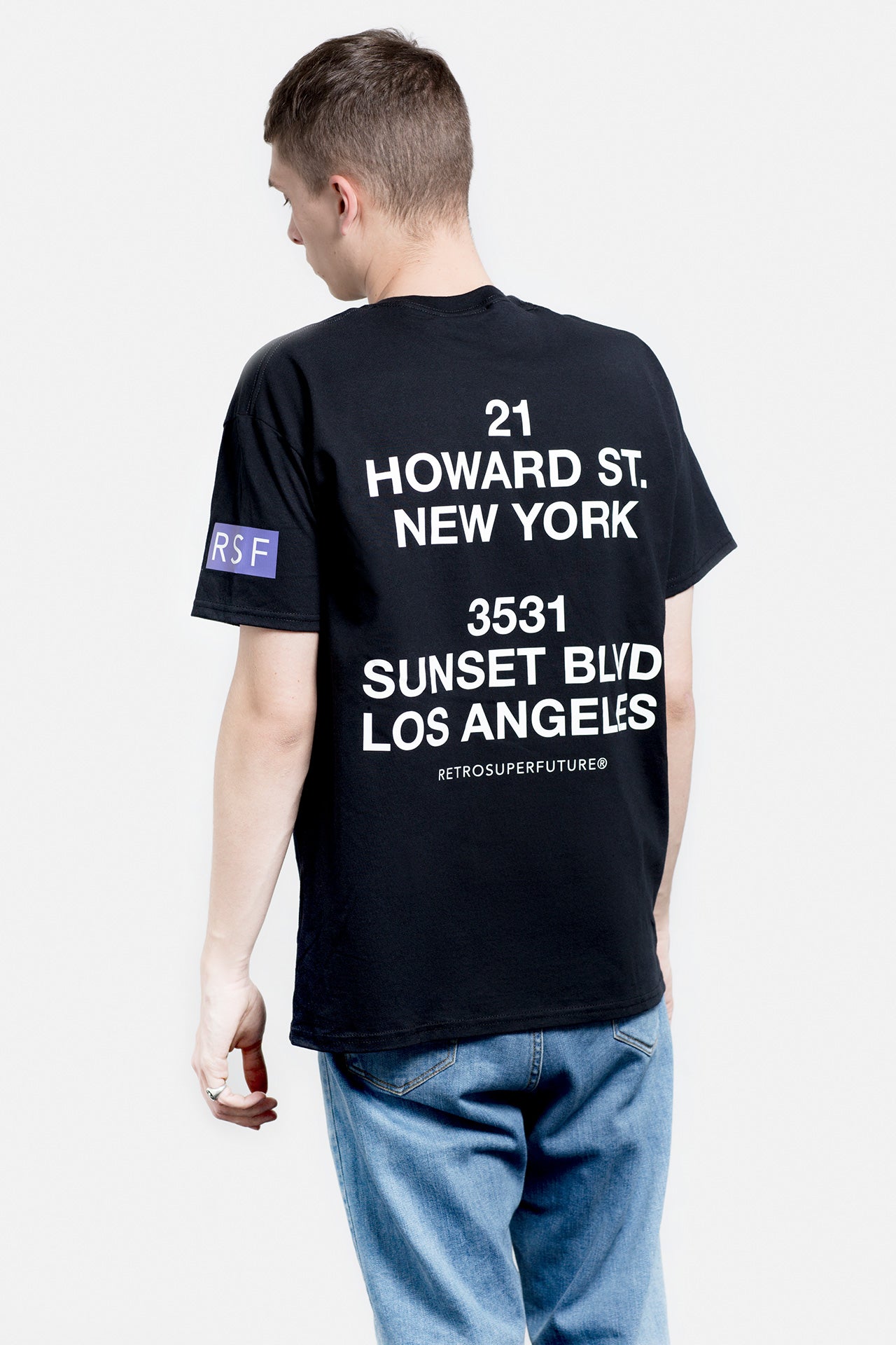 Rsf T Shirt Black - Retrosuperfuture -