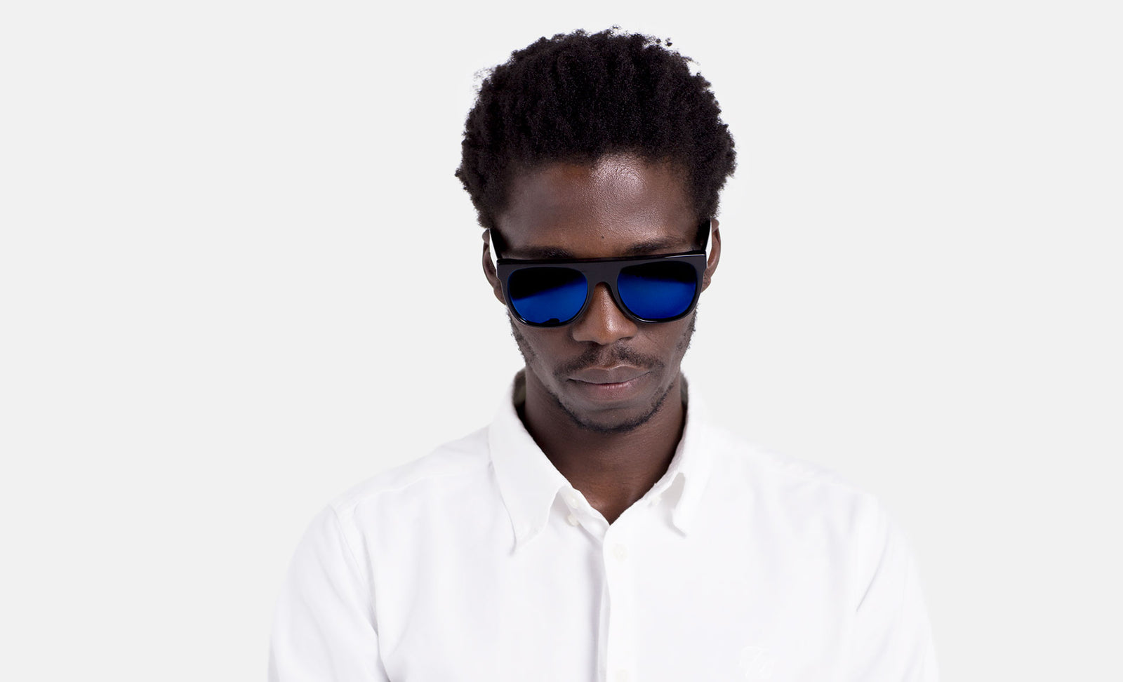 Flat Top Black Blue - Retrosuperfuture -
