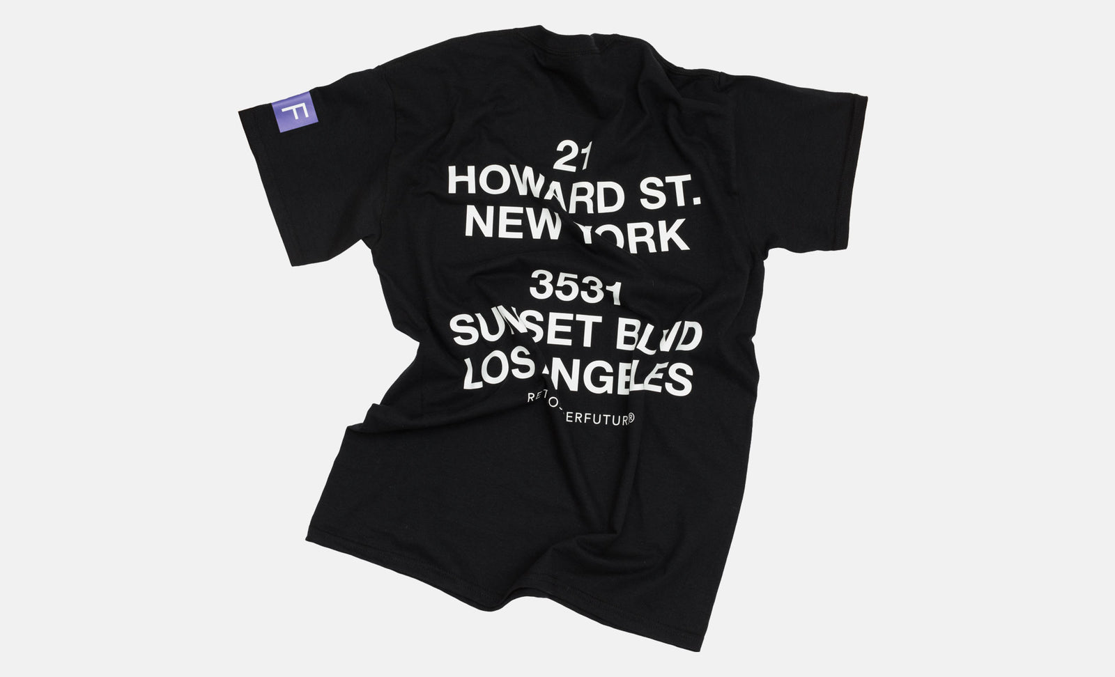 Rsf T Shirt Black - Retrosuperfuture -