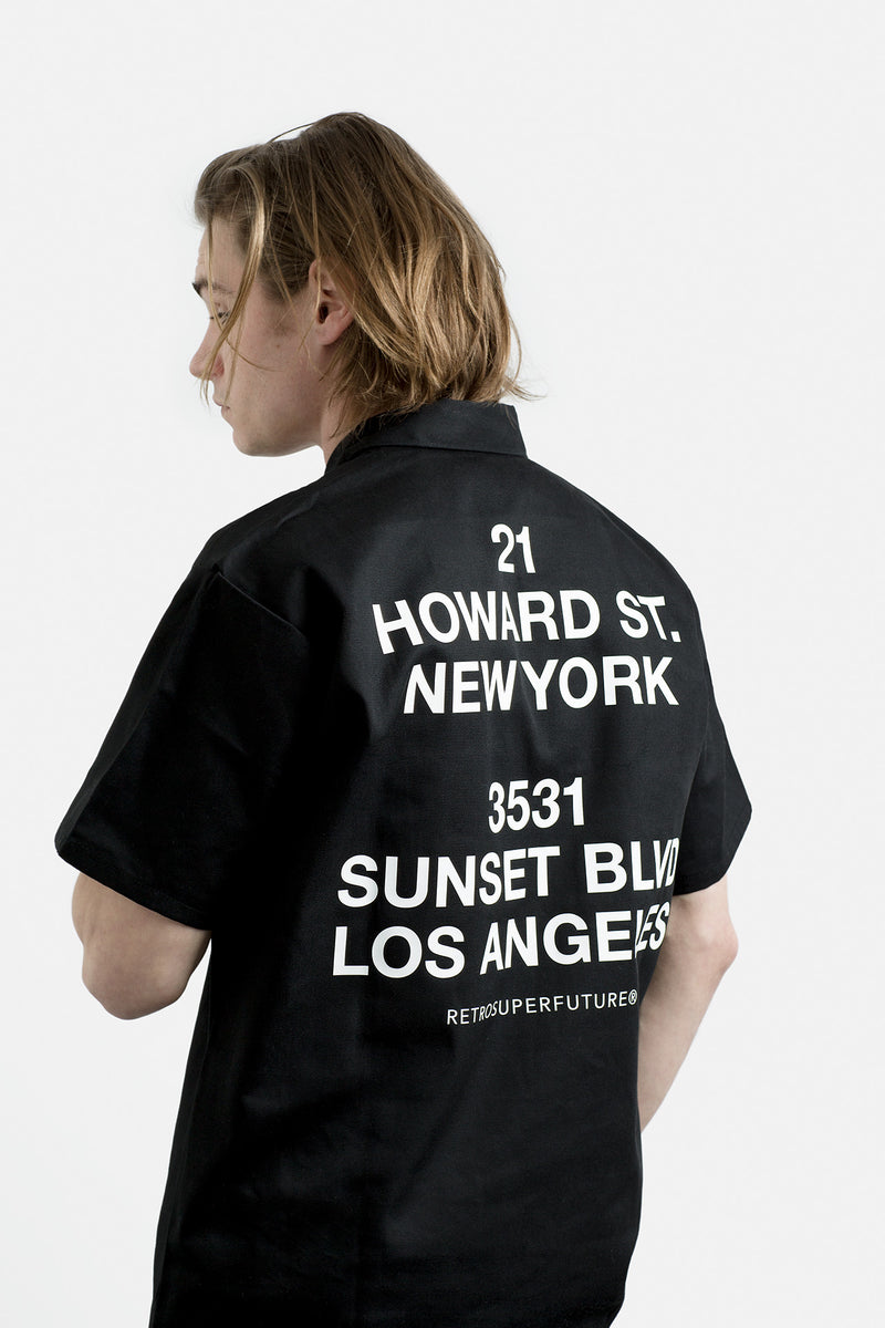 RSF Shirt Black - Retrosuperfuture -