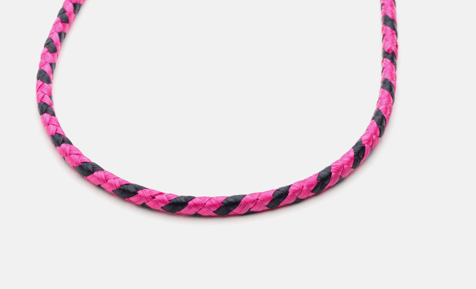 Fuxia & Black Rafia Cord - Retrosuperfuture -
