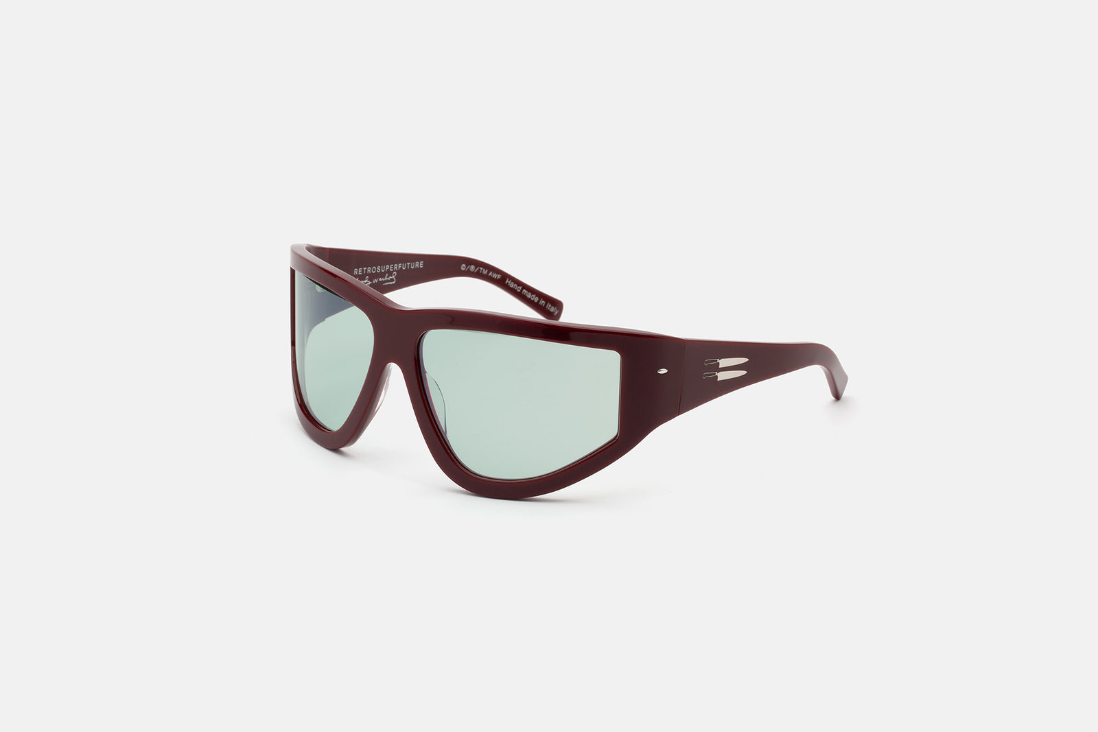 Andy Warhol IX Knives Burgundy - Retrosuperfuture -